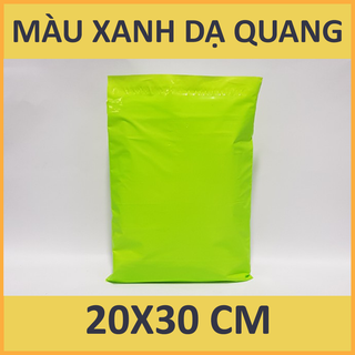 Túi Gói Hàng Siêu Tốc - Màu Xanh Dạ Quang - Size 20x30cm giá sỉ