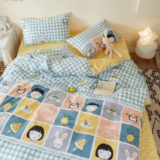 BỘ CHĂN GA GỐI COTTON 100% 4 MÓN ( part1) giá sỉ