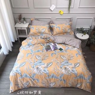 BỘ CHĂN GA GỐI COTTON 100% 4 MÓN ( part1)