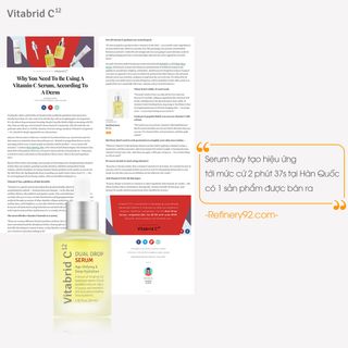 Serum Peptide Cấp Ẩm Chuyên Sâu từ Vitabrid Hàn Quốc
