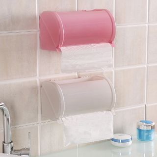 Hộp Đựng Giấy Vệ Sinh Dán Tường Có Khay Đựng Đồ Tiện Lợi