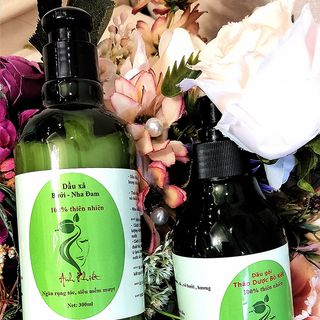 DẦU GỘI VÀ XẢ THẢO DƯỢC BỒ KẾT NGĂN RỤNG TÓC , TRỊ GÀU VÀ SIÊU MƯỢT TÓC giá sỉ