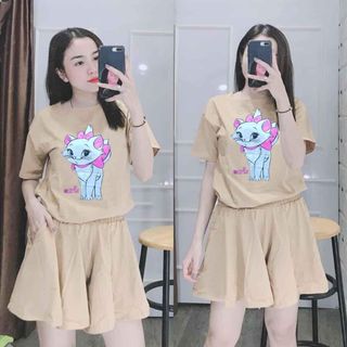SÉT BỘ COTTON 4C CO GIÃN , MỀM MỊN, KHÔNG XÙ,THẤM HÚT MỒ HÔI