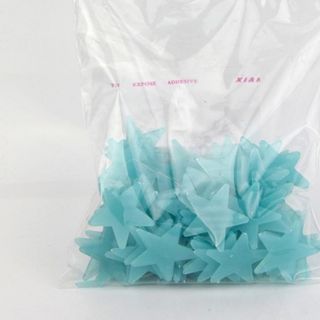 combo 100 ngôi sao dạ quang phát sáng trong đêm + 100 miếng băng keo 2 mặt . giá sỉ 13k/ 1 gói đủ màu.
