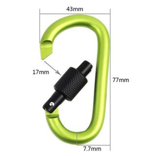 Móc khoá chữ D nhiều màu đa năng