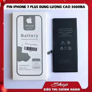 Pin iPhone 7 PLUS Dung Lượng Cao 3400MA