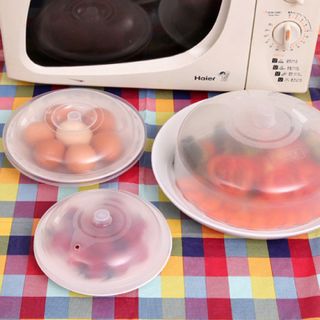 Combo 2 Nắp Đậy Thực Phẩm Dùng Cho Lò Vi Sóng