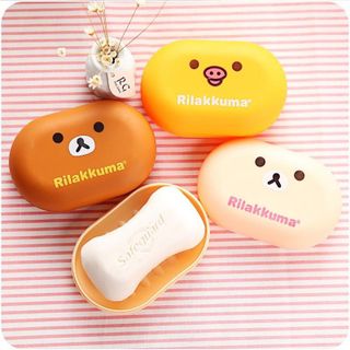 Combo 5 Hộp Đựng Xà Phòng Hình Gấu