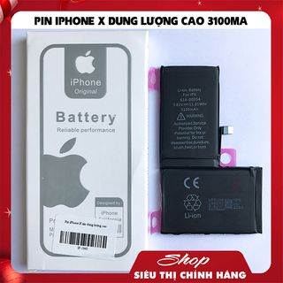 Pin iPhone X Dung Lượng Cao 3100MA