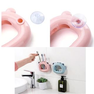 Combo 2 Giá Để Bàn Chải Gắn Tường Hình Thú