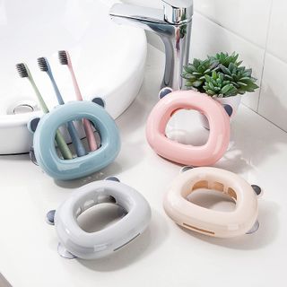 Combo 2 Giá Để Bàn Chải Gắn Tường Hình Thú