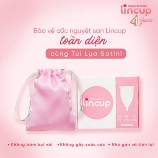 Cốc Nguyệt San Lincup 100% USA