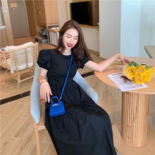 Váy thiết kế kiểu Pháp nơ lưng cho nữ (mã 50)