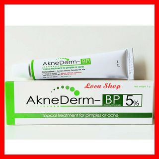 Aknederm BP5% kem trị mụn mủ, mụn bọc sưng viêm Thái