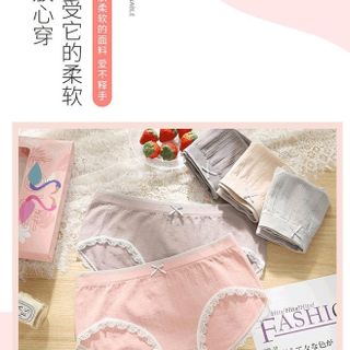 Sét quần lot cotton có viền ren