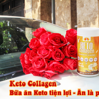 Sữa giảm cân Keto Collagen - Bữa ăn tiện lợi