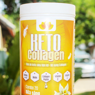 Sữa giảm cân Keto collagen - giảm 3-5kg sau 1 liệu trình