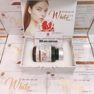 Viên uống trị nám trắng da White +++