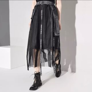 Chân váy thun cao cấp denim 2020