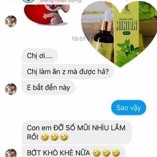 Dầu húng chanh minion