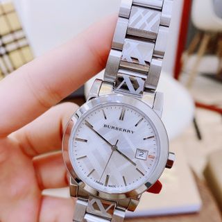 Đồng hồ nữ BURRBERI THE LADIES CITY ENGRAVED WATCH #BU9144