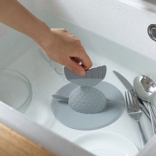 Chặn Hố Ga Silicon Chống Mùi Hôi, Thoát Nước Hình Đuôi Cá