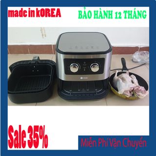 NỒI CHIÊN KHÔNG DẦU LOTTE 5,5L HÀN QUỐC.