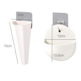 Chậu cây treo tường trang trí bằng nhựa (mẫu dài)