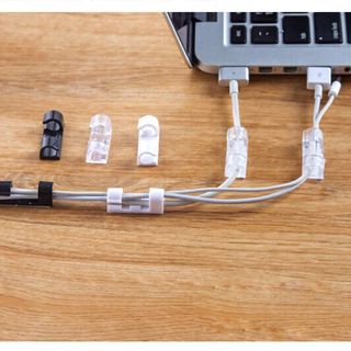 Bộ 20 nẹp cố định dây điện chống rối
