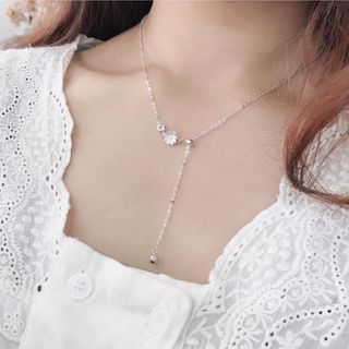 Dây chuyên Cúc hoạ mi (bạc 925)