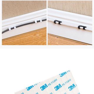 Bộ 20 nẹp cố định dây điện chống rối