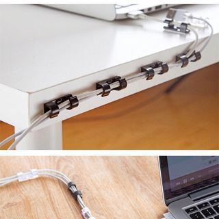 Bộ 20 nẹp cố định dây điện chống rối