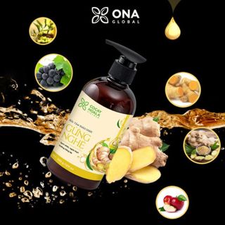 Sửa tắm thảo dược cocayhoala chiết xuất gừng nghệ