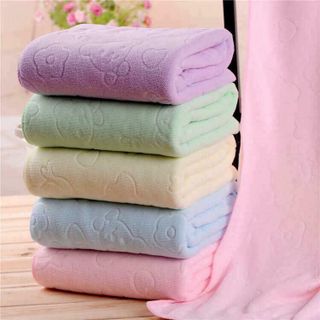 Khăn Tắm Du Lịch Hình Thú 70Cm x 140Cm - Loại Thấm Hút