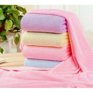 Khăn Tắm Du Lịch Hình Thú 70Cm x 140Cm - Loại Thấm Hút