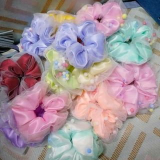 Scrunchie nhiều mẫu