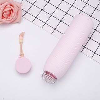 Bình Giữ Nhiệt Thủy Tinh Bọc Silicon Sang Trọng