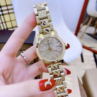Đồng hồ nữ BURRBERI THE LADIES CITY ENGRAVED #BU9145