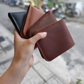 Ví da may thủ công