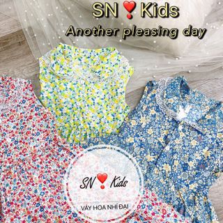 Váy hoa size đại cho bé 18-38 kg
