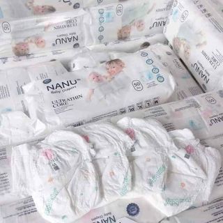 Cc sỉ tã quần Nanu baby siêu mỏng, siêu thấm hút