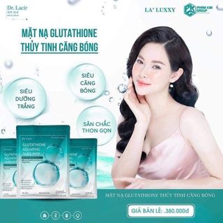 Mặt nạ glutathione thủy tinh căng bóng