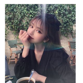 Kẹp Tóc Nơ Bản To Màu Đen Siêu Dễ Thương
