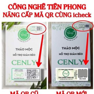 Giảm cân cenly mẫu tem bạc mới nhất HÀNG CHUẨN giá sỉ