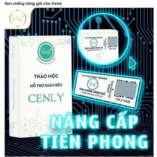 Giảm cân cenly mẫu tem bạc mới nhất HÀNG CHUẨN