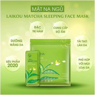 Mặt nạ ngủ matcha trà xanh giá sỉ