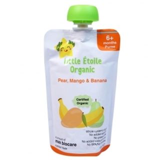 THỰC PHẨM DINH DƯỠNG HỮU CƠ Little Étoile Organic Beef, Veggies & Brown Rice Source of Protein