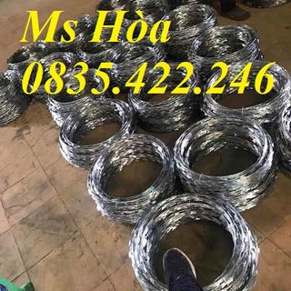 Báo giá dây thép gai, dây kẽm gai bùng nhùng