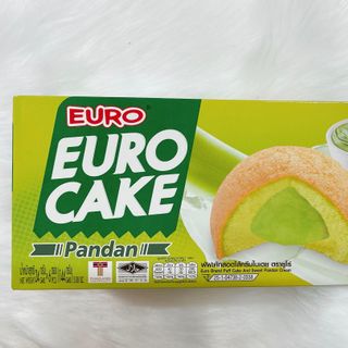 Bánh bông lan trứng Euro Cake Thái Lan - NHÂN LÁ DỨA
