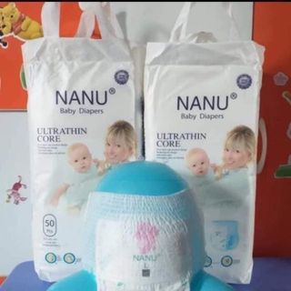 Bỉm quần Nanu baby siêu mỏng, siêu thấm hút giá sỉ